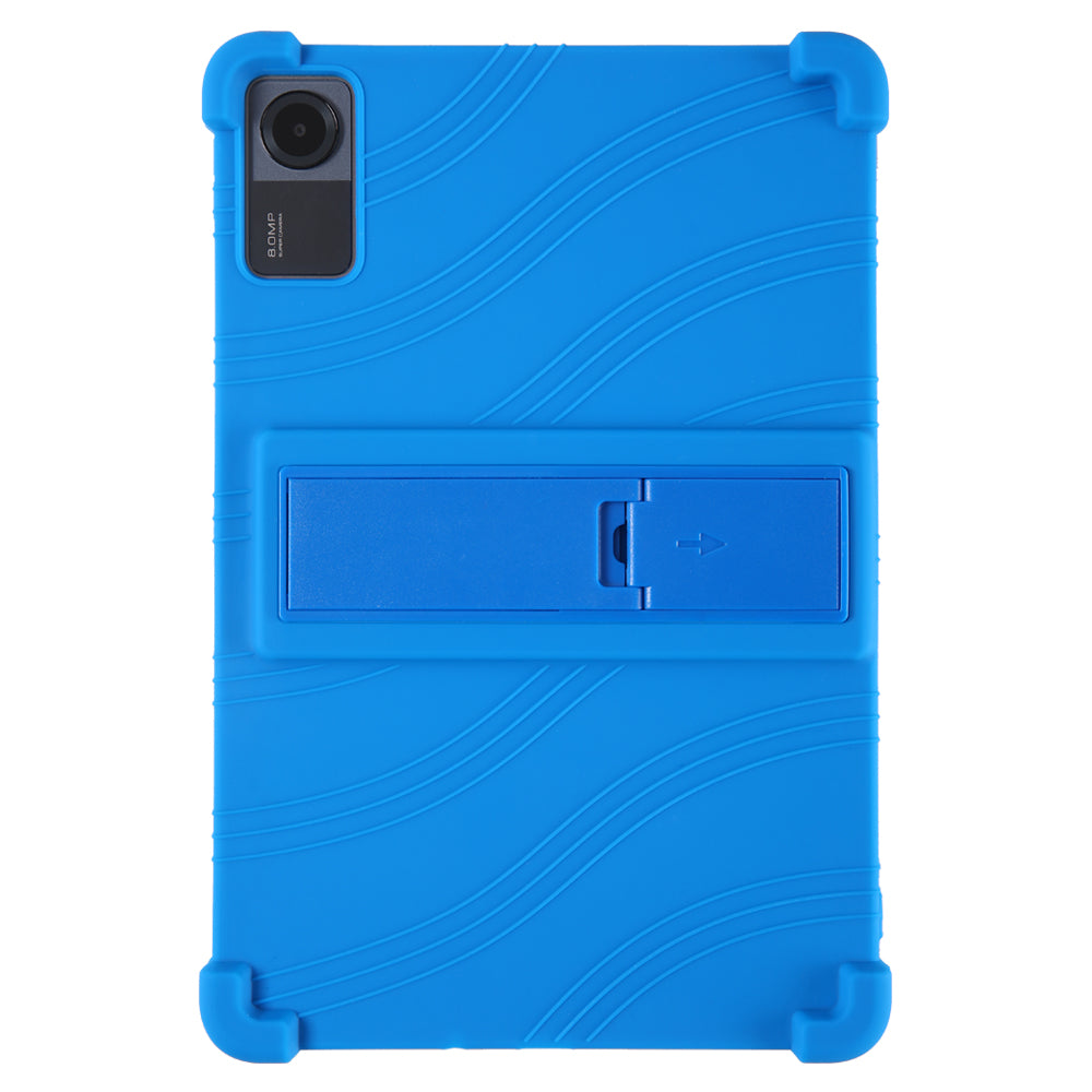 For Xiaomi Redmi Pad SE Case Thicken 4 Corners Anti-drop Silicone Tablet Cover with Kickstand For Xiaomi Redmi Pad SE Case Thicken 4 Corners Anti-drop Silicone Tablet Cover with Kickstand